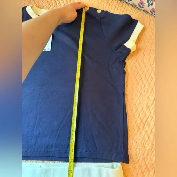 NWT Mango 2 Piece Set- Buttoned Knit Skirt and T-Shirt w Contrasting Buttons XL - Picture 9 of 12